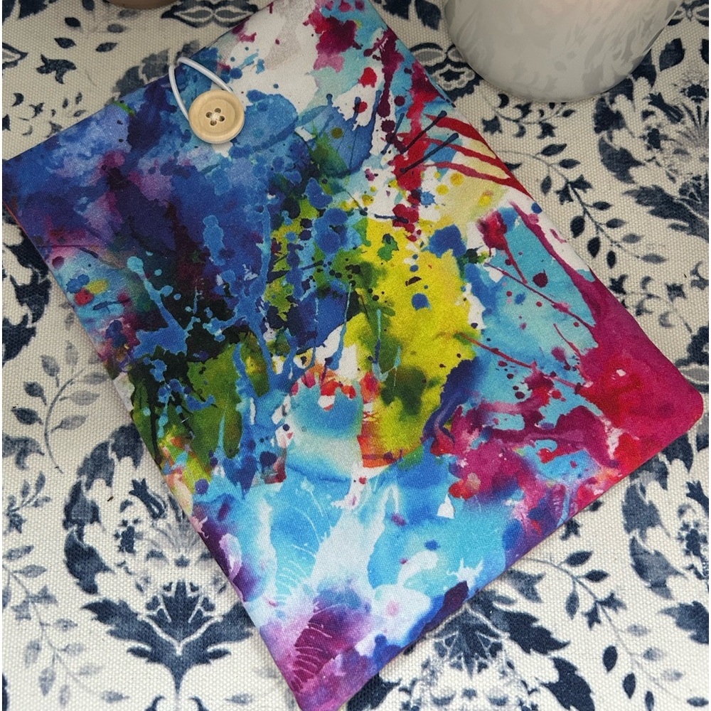 Tie Dye Sleeve l Kindle l Cotton l Case l Book cover l Handmade l Kindle